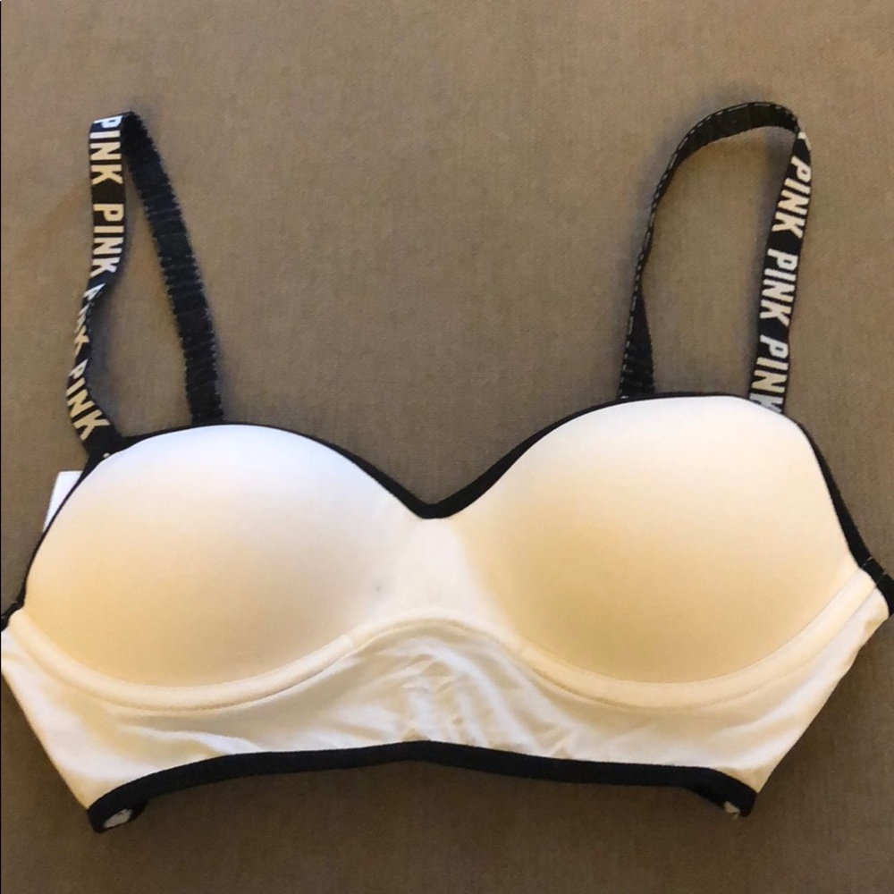 PINK Strappy Back Bralette